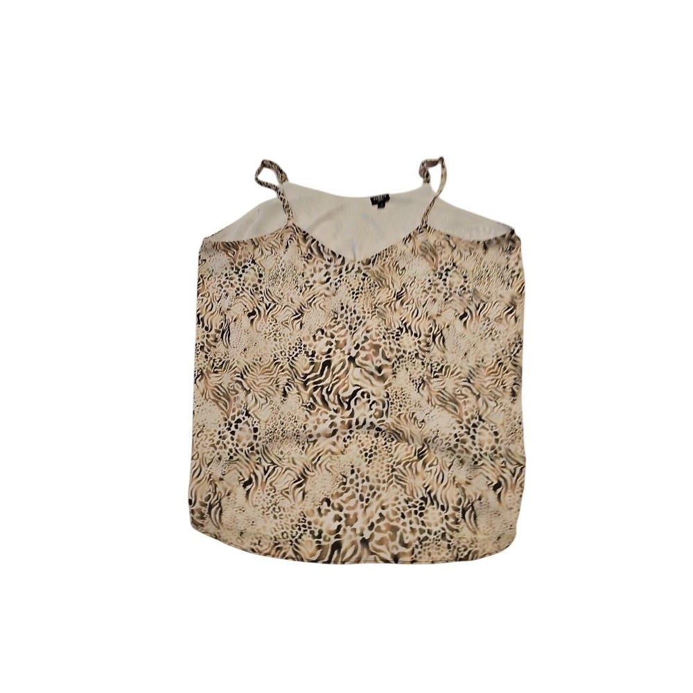 Torrid Sophie Cami Tank Top Mixed Animal Print Leopard Zebra Size 3 Plus 3X